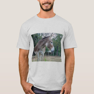 Camiseta de burro masculina