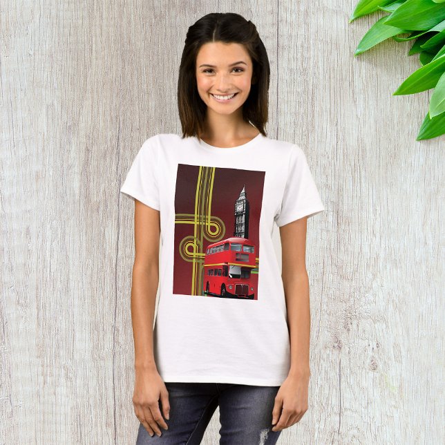 Camiseta de bus de doble decker de Londres (Subido por el creador)