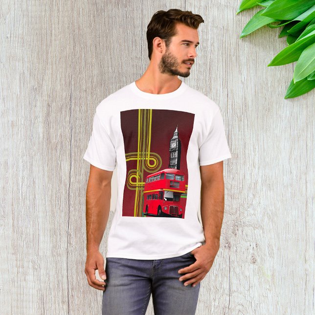 Camiseta de bus de doble decker de Londres (Subido por el creador)