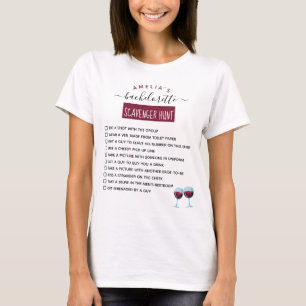 Camiseta de búsqueda del tesoro para despedida de 
