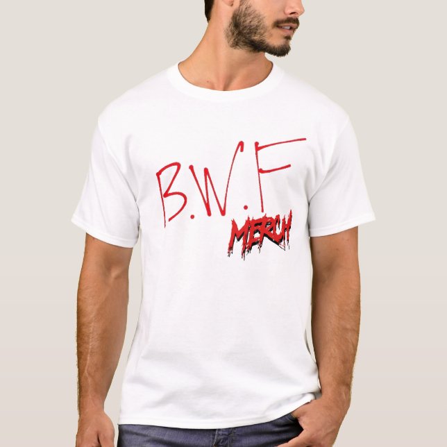 Camiseta de BWF MERCH (Anverso)