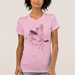 Camiseta de caballo alado de fantasía