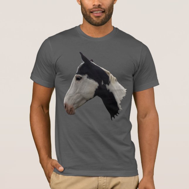 Camiseta de caballo-amante de la pintura india ame (Anverso)