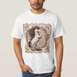 Camiseta de caballo bailando