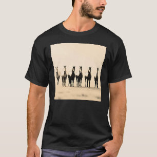 Camiseta de caballo, Camisa ecuestre, Caballos a l