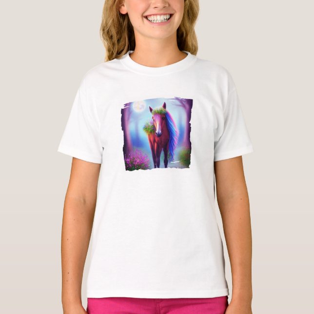 Camiseta de caballo de fantasía (Anverso)