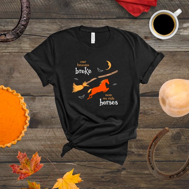 Camiseta de caballo de Halloween "Nuestros cuartos (Subido por el creador)