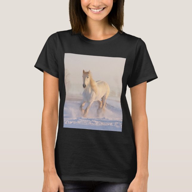 camiseta de caballo de invierno (Anverso)