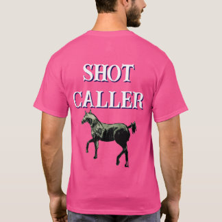 Camiseta de caballo de quien da las órdenes