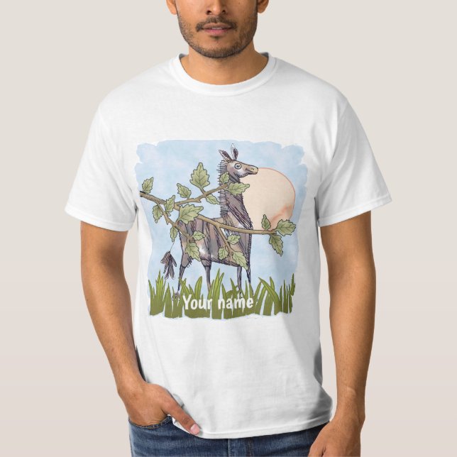 Camiseta de caballo escondido (Anverso)