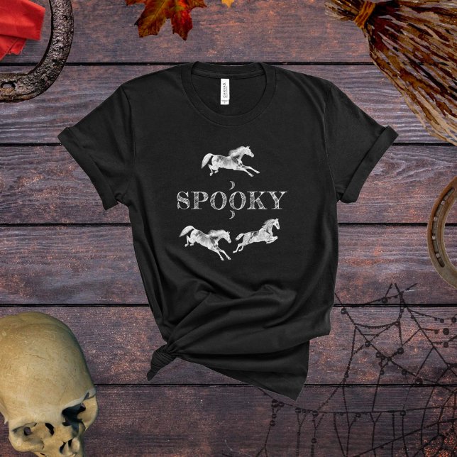 Camiseta de caballo "espeluznante" de Halloween (Subido por el creador)