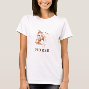 Camiseta De Caballo Libre De Viaje