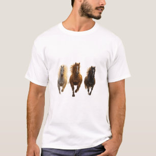 Camiseta de caballo minimalista premium ADOM