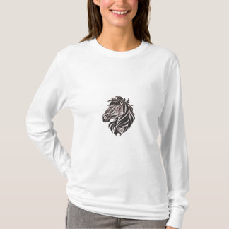 Camiseta de caballo oscuro