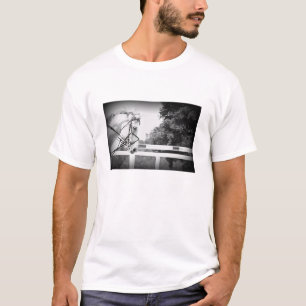 Camiseta de caballos ingleses grises