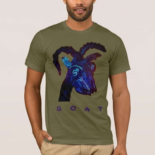 Camiseta de cabeza de cabra (Anverso)