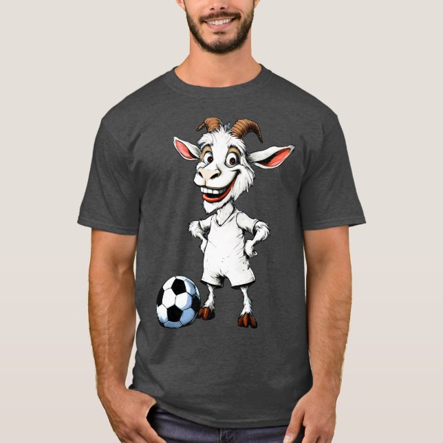 Camiseta de cabra / cabra de fútbol (Anverso)