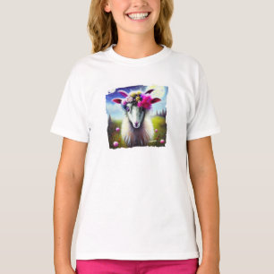 Camiseta de cabra salvaje de fantasía