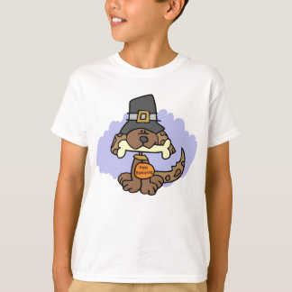 Camiseta de cachorro de Acción de Gracias