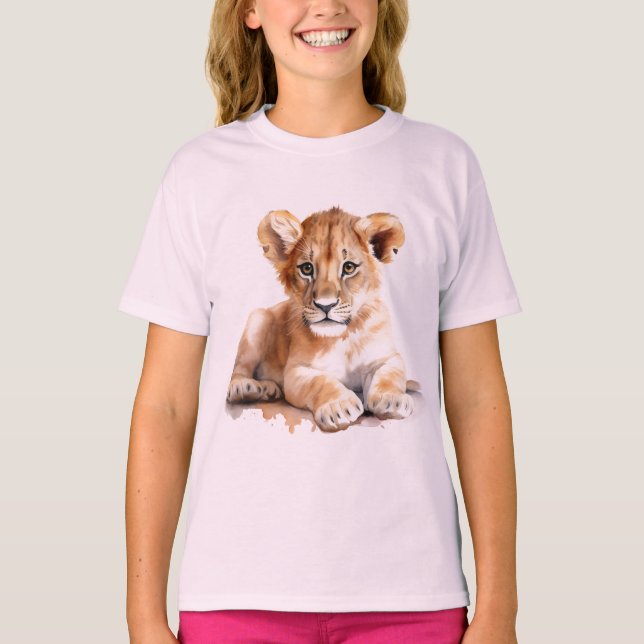 Camiseta de cachorro de chicas jóvenes (Anverso)