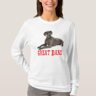 Camiseta de cachorro de Gran Danés amor