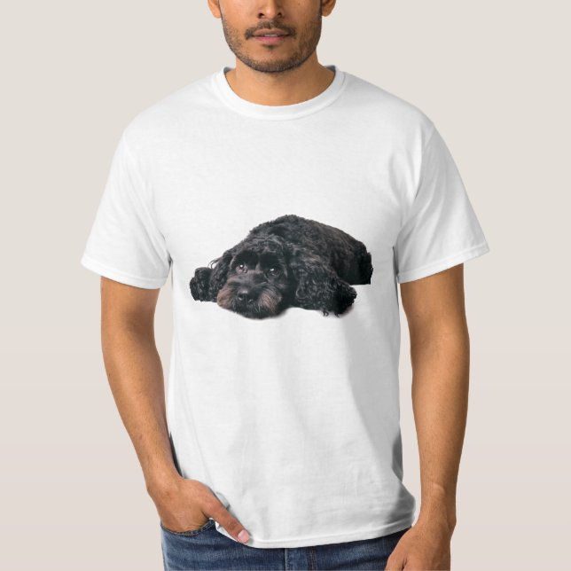Camiseta de cachorro de la mezcla de pepino de coc (Anverso)