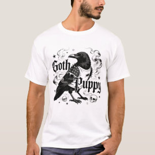 Camiseta de cachorro gótico