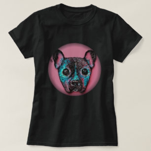 Camiseta de cachorro pintada