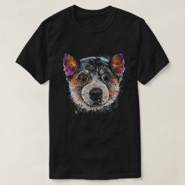 Camiseta de cachorro pintada