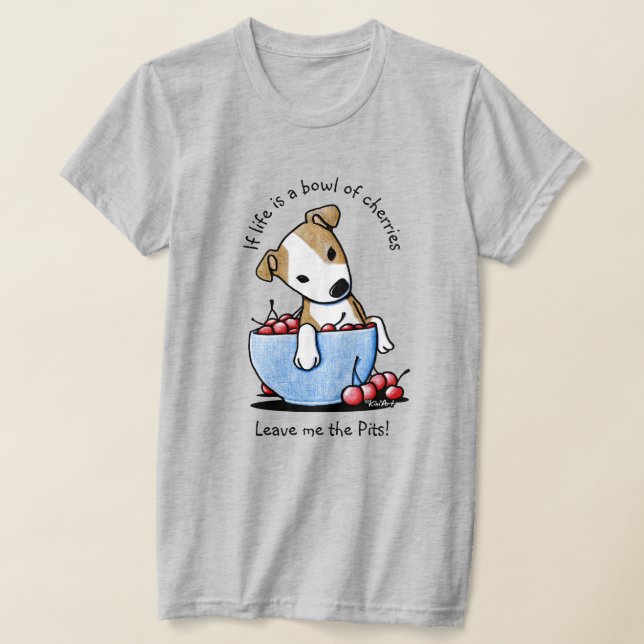 Camiseta de cachorro Pitbull Sweet KiniArt (Distribución)