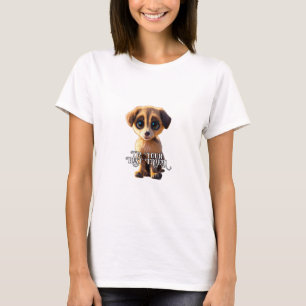 Camiseta de cachorro suave