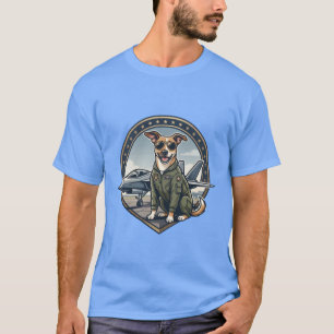 Camiseta de cachorro Top Gun