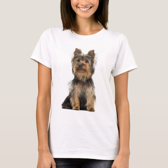 Camiseta de cachorro Yorkshire Terrier (Anverso)