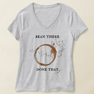 Camiseta de café con puntero 'Bean There, Done Tha