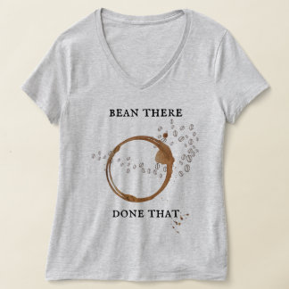 Camiseta de café con puntero 'Bean There, Done Tha