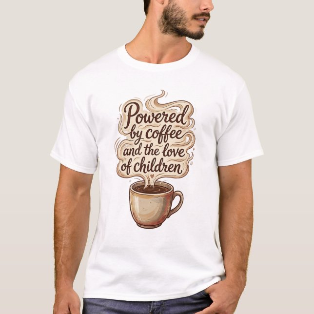Camiseta de café de papá (Anverso)