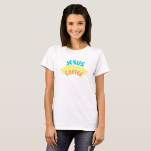 Camiseta de café Jesús Sunshine para mujeres