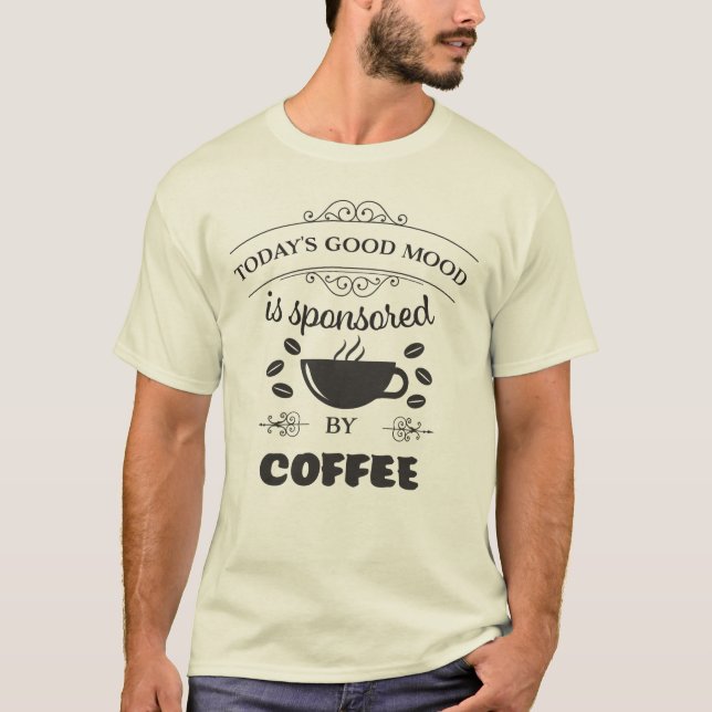 Camiseta de café para hombres (Anverso)