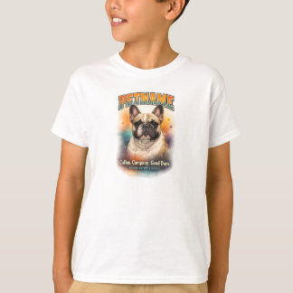Camiseta de café personalizada de Bulldog Francés