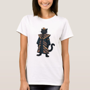 Camiseta de café Pharaoh Black Cat