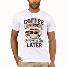 Camiseta de Café Primero