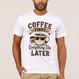 Camiseta de Café Primero
