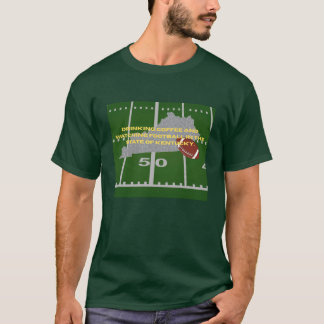 Camiseta de Café y Fútbol en Kentucky