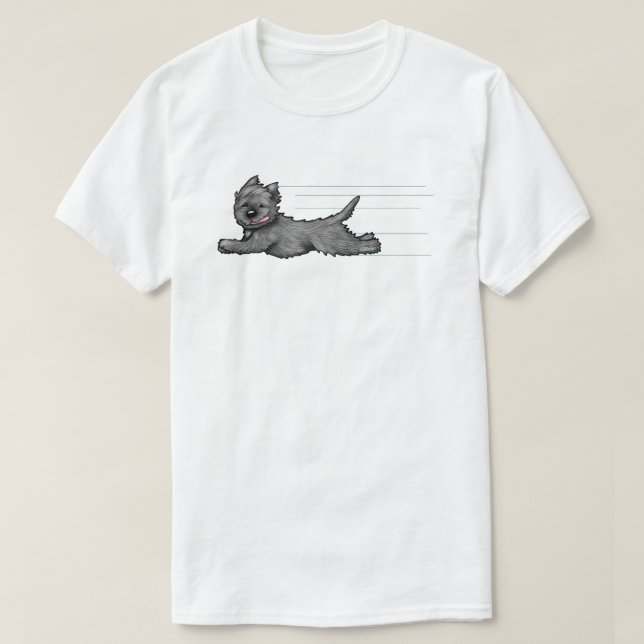 Camiseta De Cairn En Marcha Alegre (Diseño del anverso)