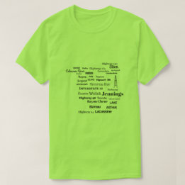 Camiseta de Cajun Luisiana de la parroquia de