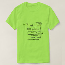 Camiseta de Cajun Luisiana de la parroquia de