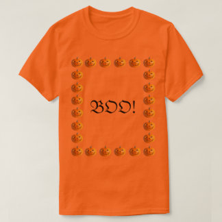 Camiseta de calabaza de BOO