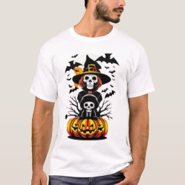 Camiseta de calabaza de Halloween