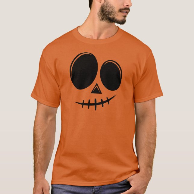 Camiseta de calabaza de Halloween de Jack O Lanter (Anverso)