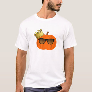 Camiseta de calabaza de Halloween Pum King w Crown